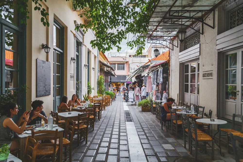 cafes and coworking spaces in greece